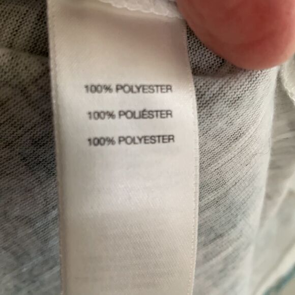 Chicos size 3 blouse with three-quarter sleeve/option to button up shorter - Picture 5 of 11